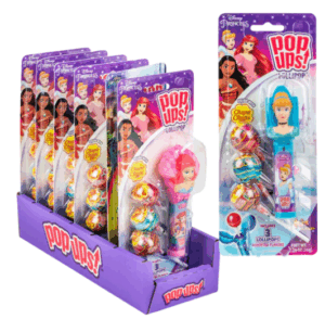 Chupa Chups Pop Ups! Disney Princess Lollipops 6ct